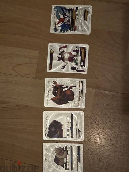 Pokemon holo 5 cards 0