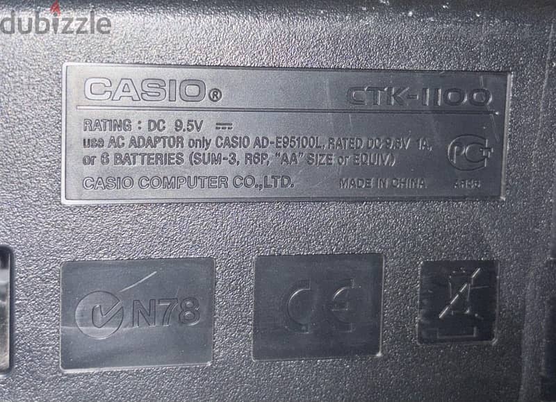 Org CТk-1100 casio like new 3