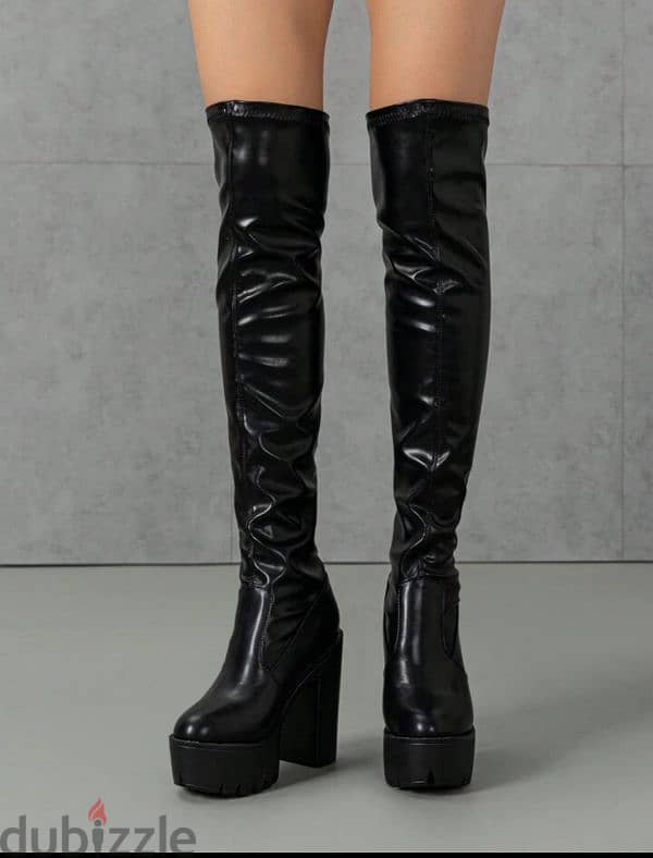 leather boots 1