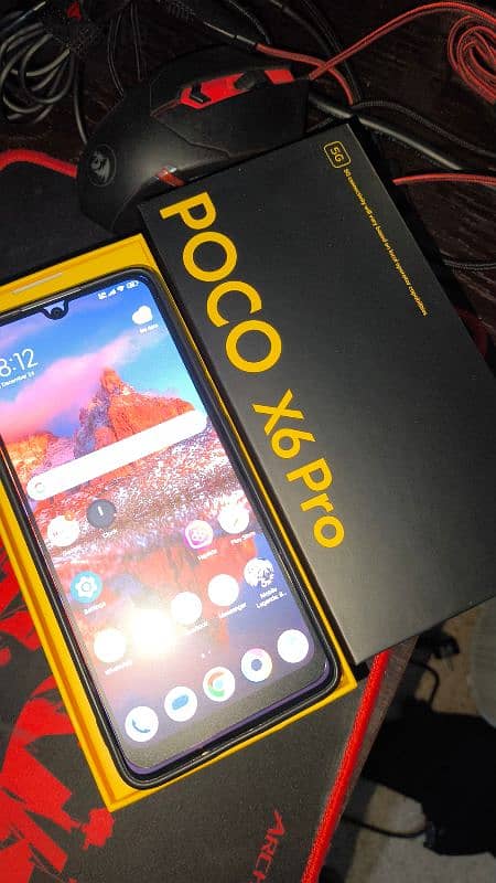 Xiaomi poco x6 pro 12gb ram 512gb rom 1