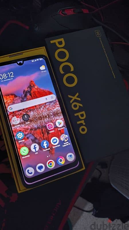 Xiaomi poco x6 pro 12gb ram 512gb rom 2