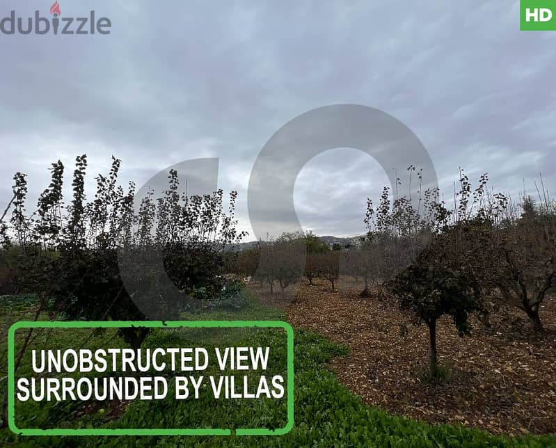 unobstructed view, aley, ain jdidi/ عين الجديدة- عاليه REF#HD115516 0