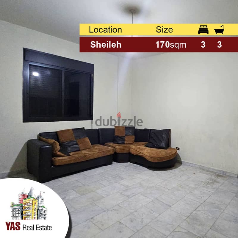 Sheileh 170m2 | Well Maintained | Prime Location | Open View | TO | 0