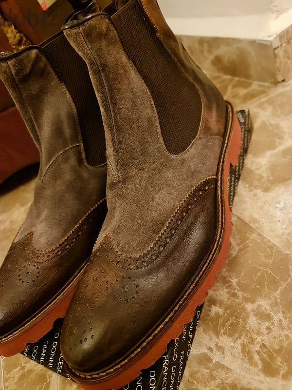 Italian leather boots 6