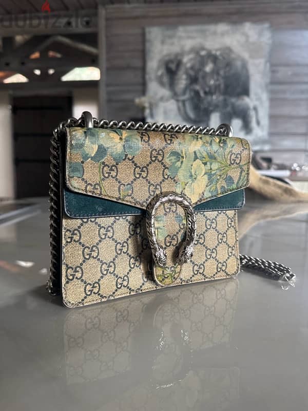 Gucci Dionysus Mini Shoulder Bag in blue 3