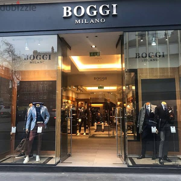 قميص بونجور BOGGI ميديوم 48 4