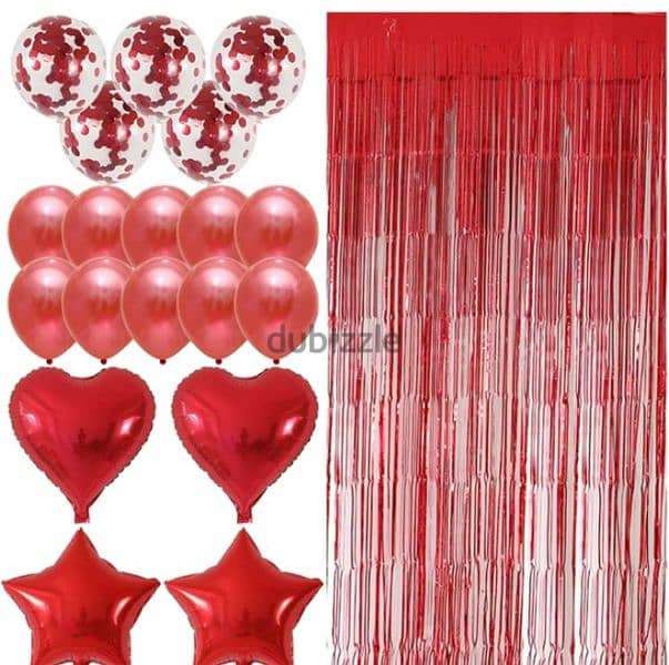 valentines balloons and decoration 14