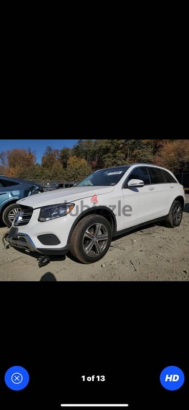 Mercedes-Benz GLC-Class 2017, 4matic, panoramic, 03/689315 مجمرك خالص 0