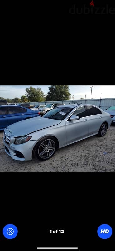 Mercedes-Benz E-Class 2017, 03/689315 مجمرك خالص 0