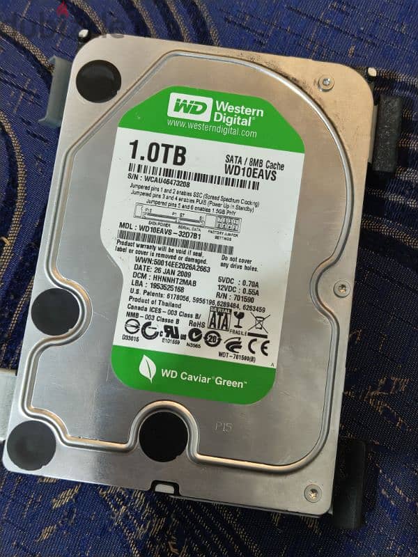 Harddisk memory sata 0