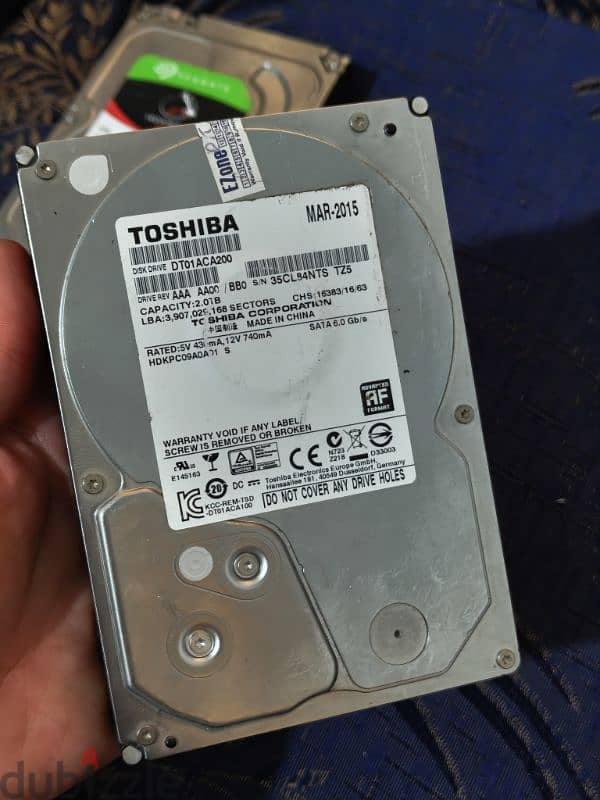 Harddisk memory sata 1