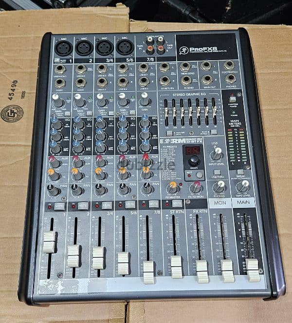 mixer mackie PRO8 ميكسر 0