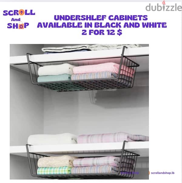 undershelf cabinet 1