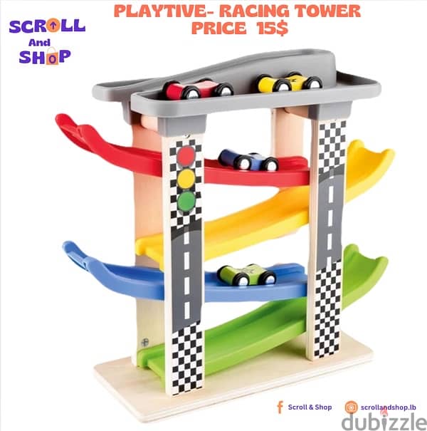 playtime racing tower 0