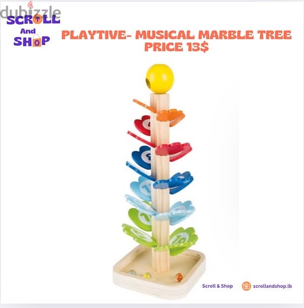 playtive musical marble tree 0