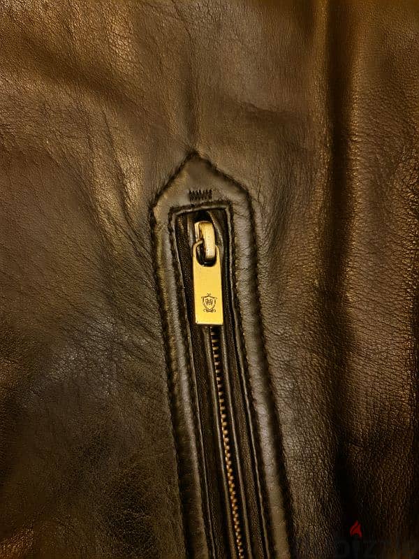 MASSIMO DUTTI  leather jacket 4