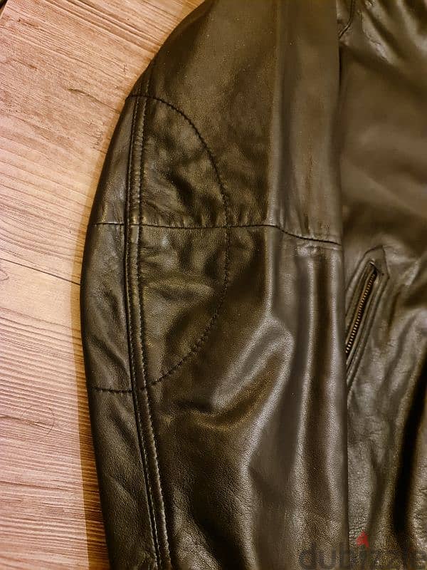 MASSIMO DUTTI  leather jacket 6