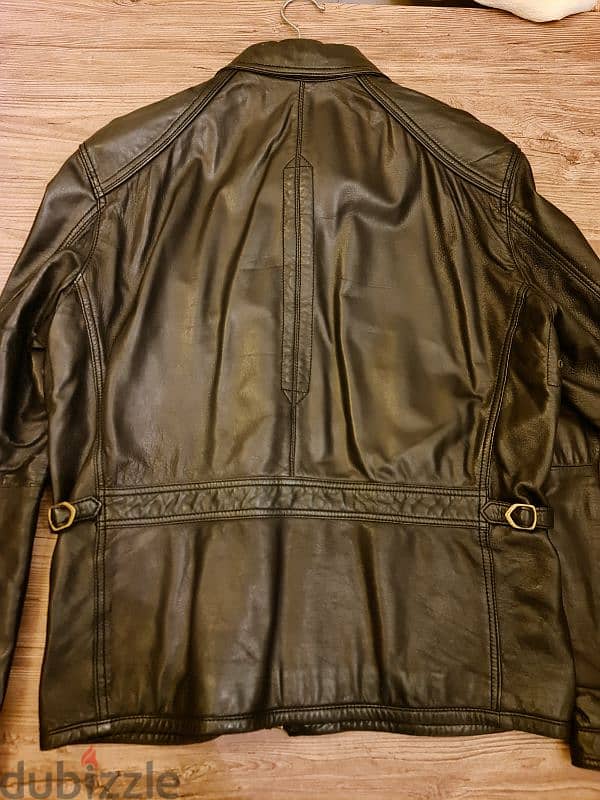 MASSIMO DUTTI  leather jacket 7