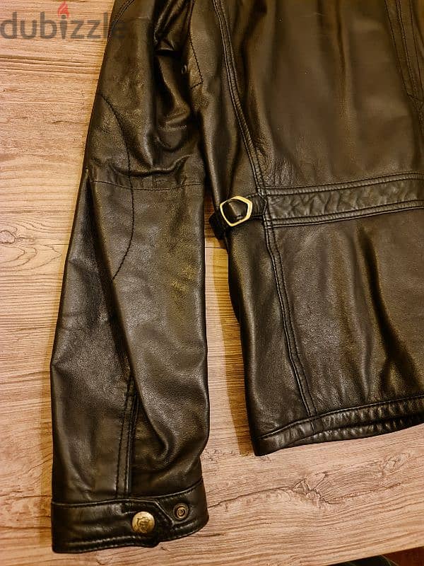 MASSIMO DUTTI  leather jacket 8