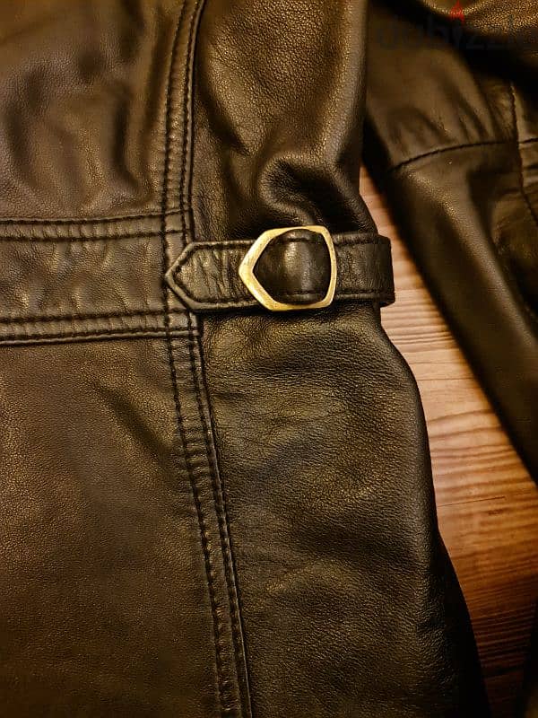 MASSIMO DUTTI  leather jacket 11