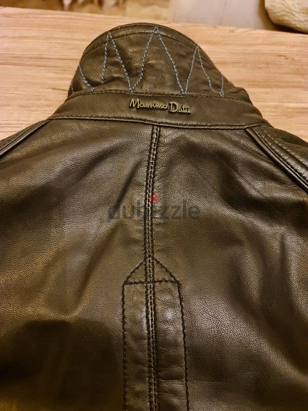 MASSIMO DUTTI  leather jacket 13