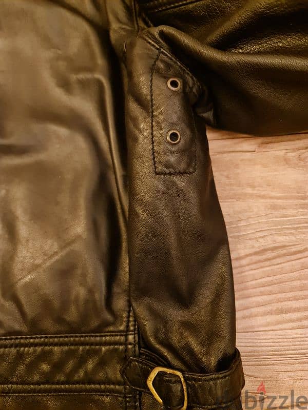 MASSIMO DUTTI  leather jacket 15