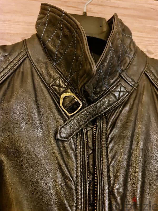 MASSIMO DUTTI  leather jacket 16