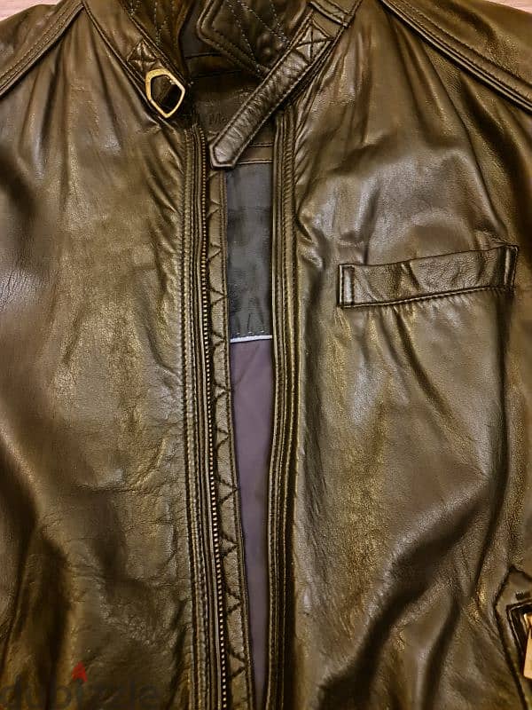 MASSIMO DUTTI  leather jacket 17