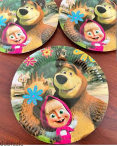 Masha and bear birthday theme