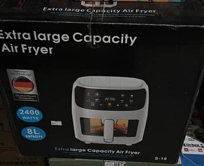 Air Fryer Silvercrest 8L 2400W قلاية بطاطا سيلفر كرست