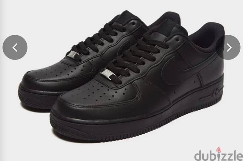 air force 1 black authentic 1