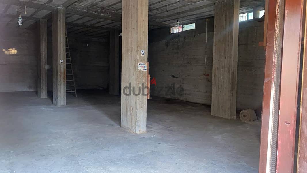 Warehouse for rent in Naher Ibrahim مستودع للإيجار في نهر ابراهيم 0