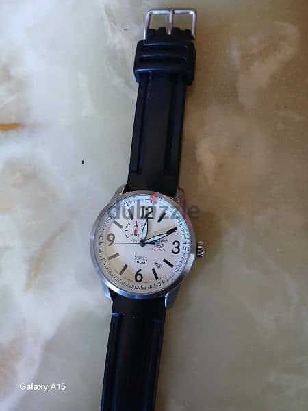 original new seiko 5,automatic, with box and papers 45mm 2