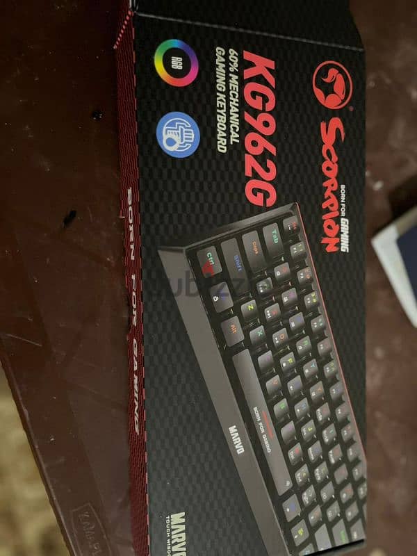 KG962G scorpion keyboard+scorpion mouse 1