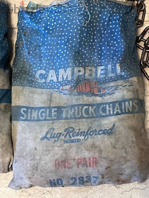 Snow Chains Campbell for 4x4 or light truck 1