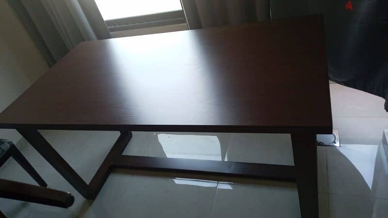 custom made dining table (barely used) for 110 USD-excellent condition 2