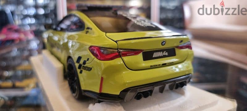 Diecast Minichamps BMW M4 safety car , 3