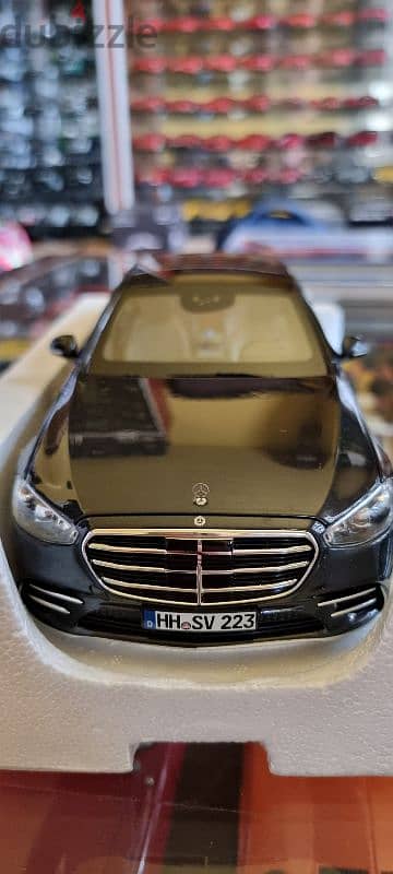 Diecast Mercedes Benz S-class dealer editoon by Norev 9