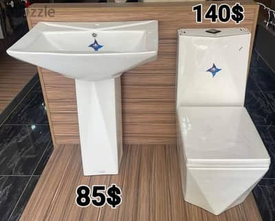 bathroom toilet sets(toilet seat/sink)أطقم حمام كرسي مع مغسلة