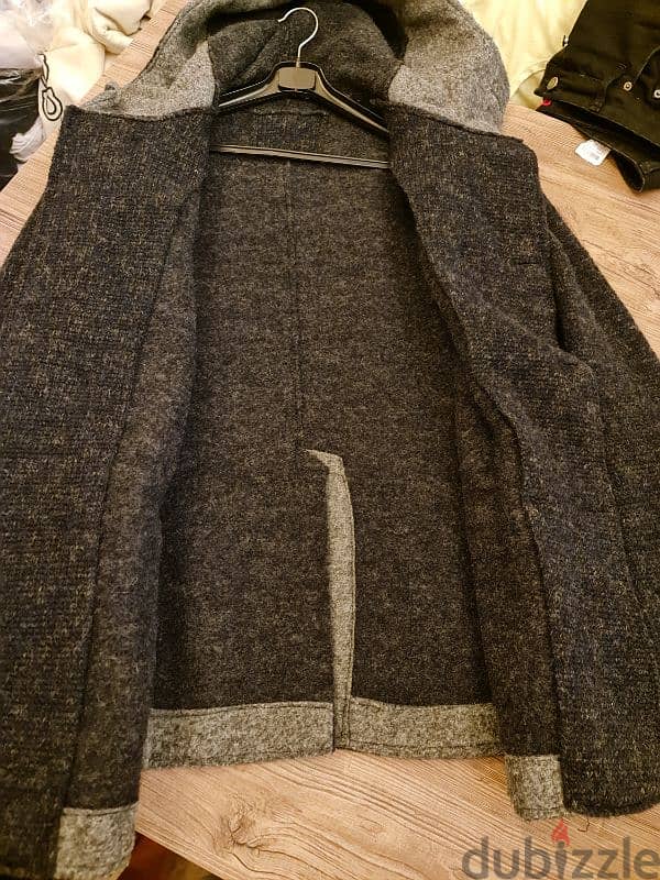 ITALIAN  WOOL long jacket 5