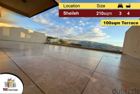 Sheileh 210m2 | 100m2 Terrace | Panoramic View | Luxury |