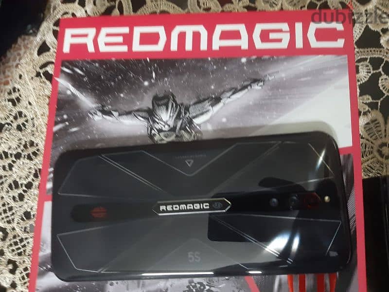 red magic 5s  gaming used like new 3