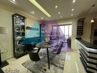 BrandNew Furnished 110m2 apartment+Terrace+View for sale in Blat-Jbeil