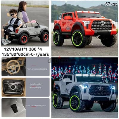 12V Big Toyota Electric 4x4 Jeep