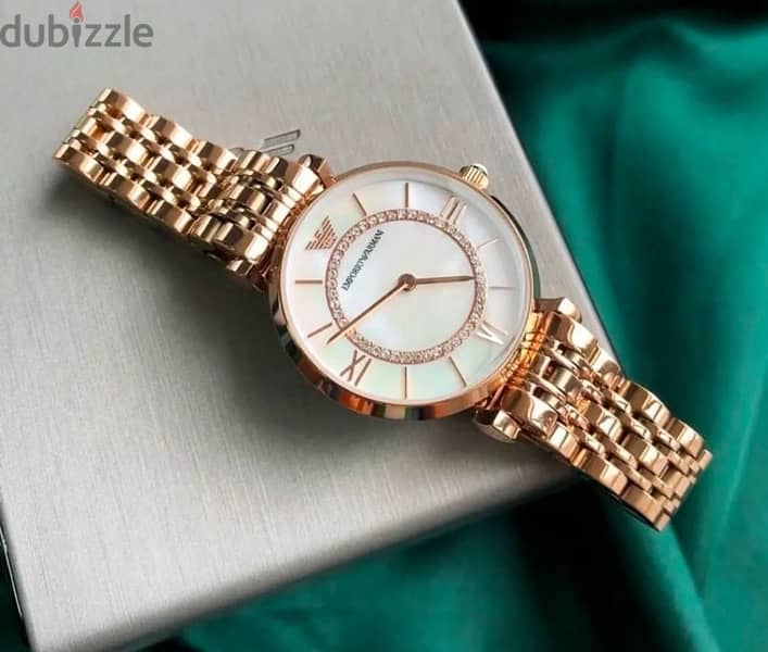 Classy Full Gold Emporio Armani Watch 1