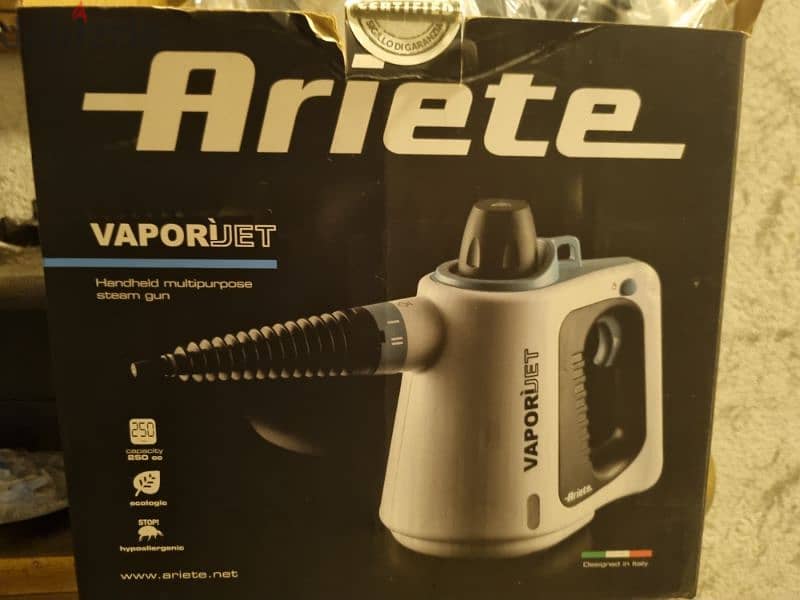 ariete vapori jet steam cleaner 0