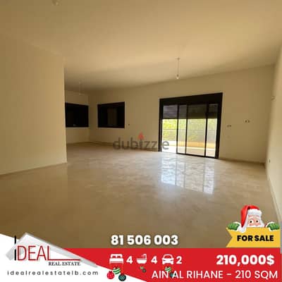 Apartment for Sale in Ain El Rihane شقة للبيع في عين الريحاني