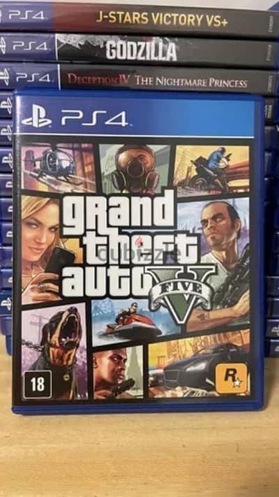 gta 5 ps4 used like new 13$