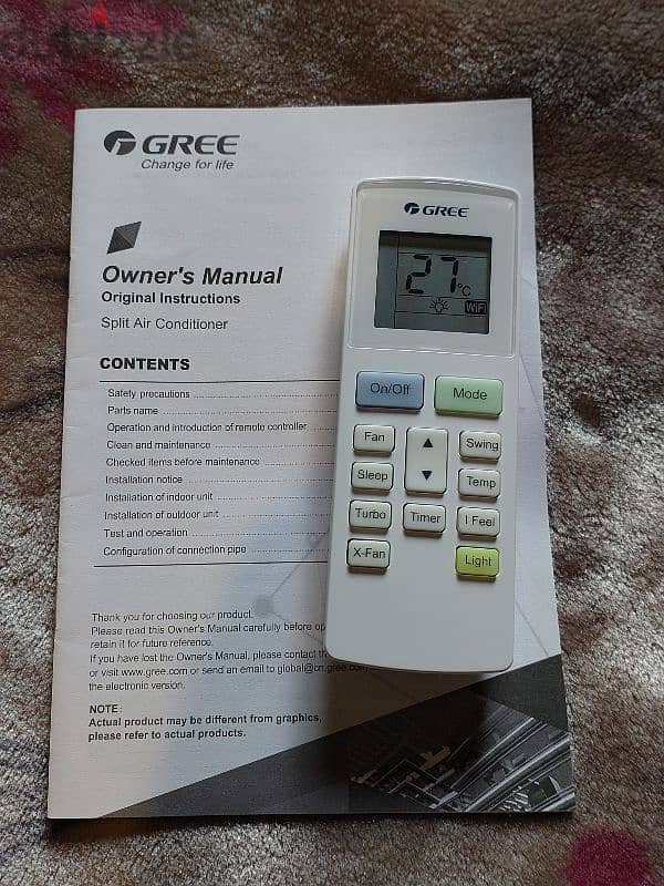 Gree 9000 BTU Accent R410A 3