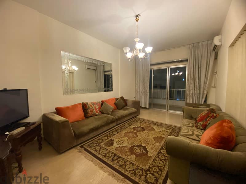 Fully Furnished Apartment For Rent In Sakiet Al Janzeer 0